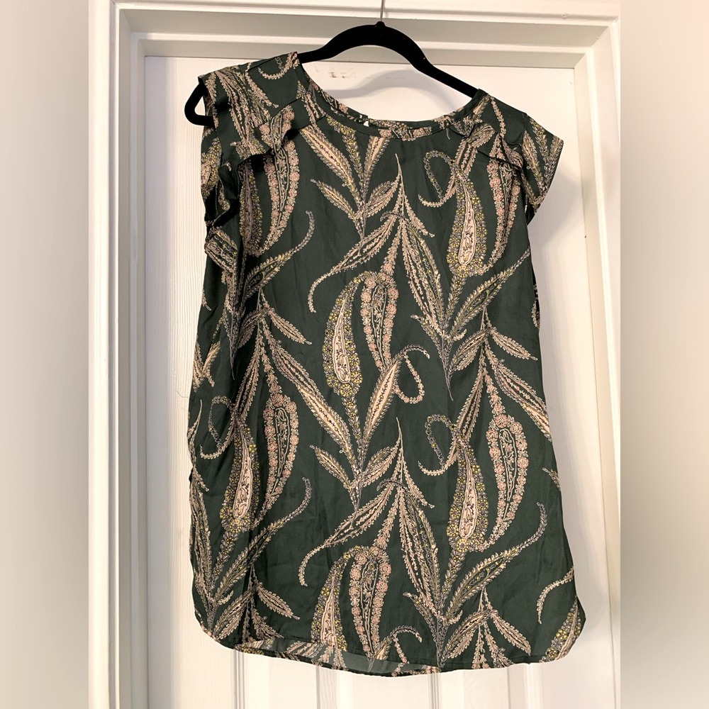 Ann Taylor Loft Paisley blouse